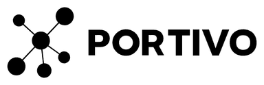 Logo Portivo — Pe fundal deschis